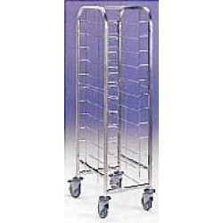 Clearing Trolley Single 10 Tier