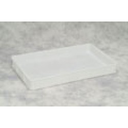 Delivery Tray Plastic 3.5" Deep Natural